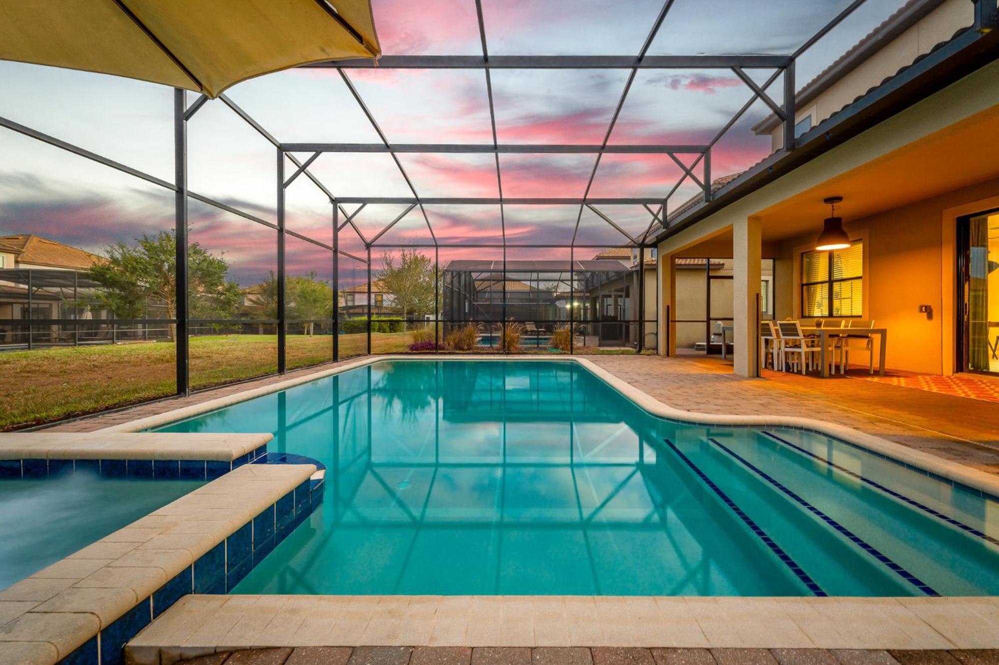 Heated Pool + Free Waterpark + Lazy River + Grill Davenport Extérieur photo